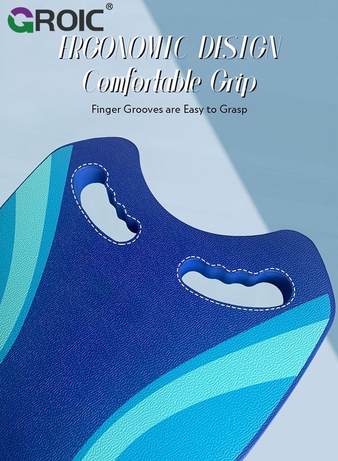 GROIC Swimming Kickboard, Swim Training Aid Kick Board, Pool Exercise Equipment, EVA Foam Swim Buoy Aid Leg Kick Exercise Training Float for Swimming Non-Slip High Buoyancy for 90KG - Image 5