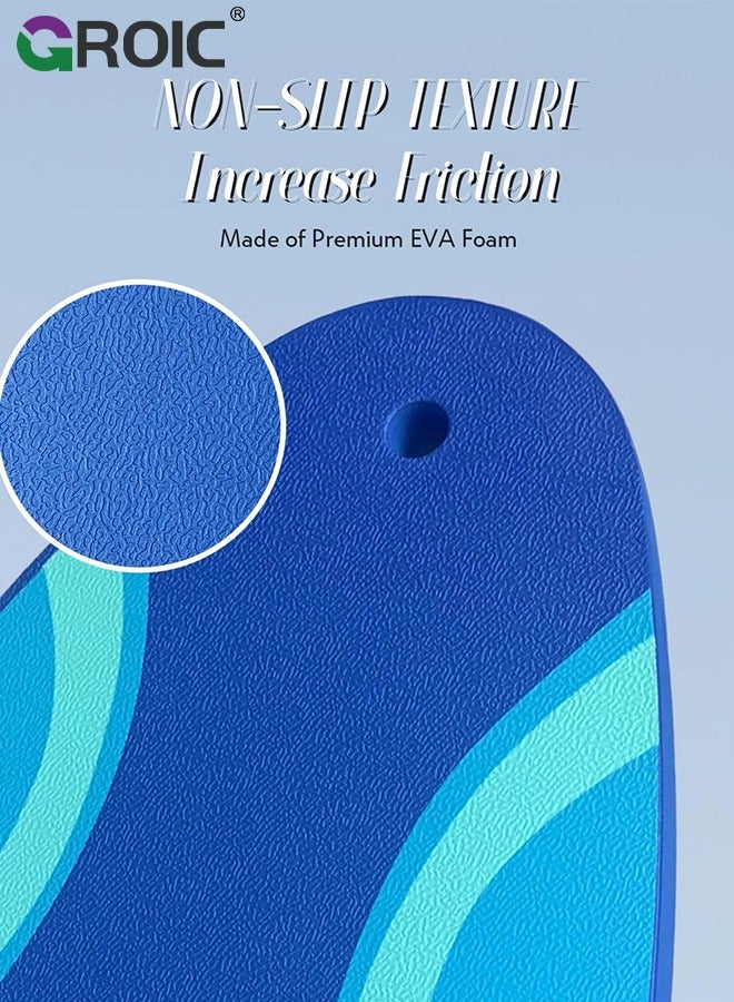 GROIC Swimming Kickboard, Swim Training Aid Kick Board, Pool Exercise Equipment, EVA Foam Swim Buoy Aid Leg Kick Exercise Training Float for Swimming Non-Slip High Buoyancy for 90KG - Image 4