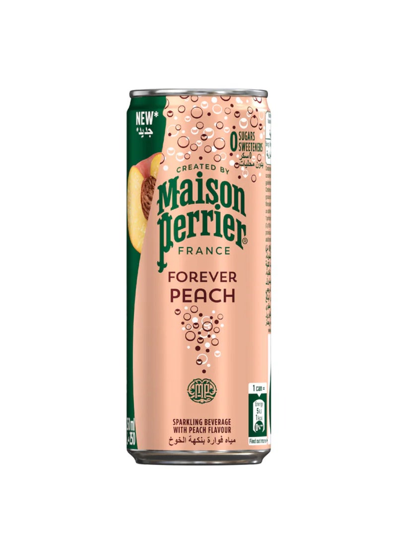 Maison Perrier Forever Peach Sparkling Water Can - Image 2
