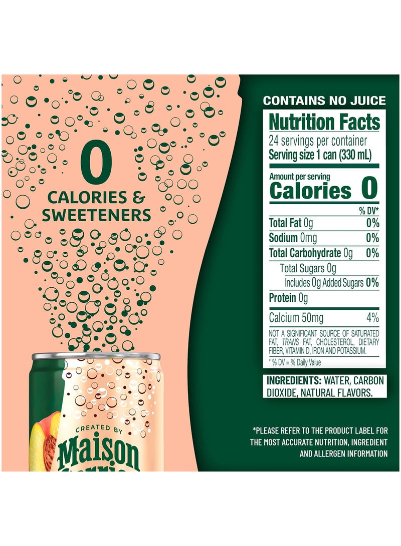 Maison Perrier Forever Peach Sparkling Water Can - Image 3