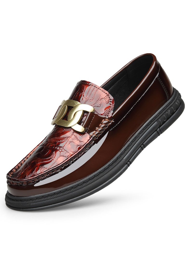 Shougu New Men's Business Leather Shoes  - Image 1