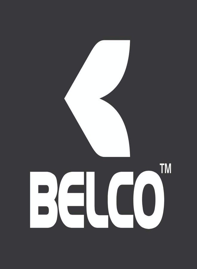 Belco Sports Orange Rubber Football Size 5 - Image 5