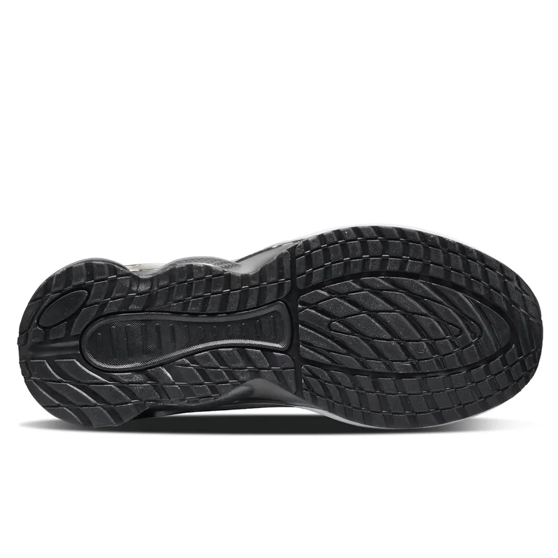Asian Light Grey and Black Running Shoes for Men and Boys