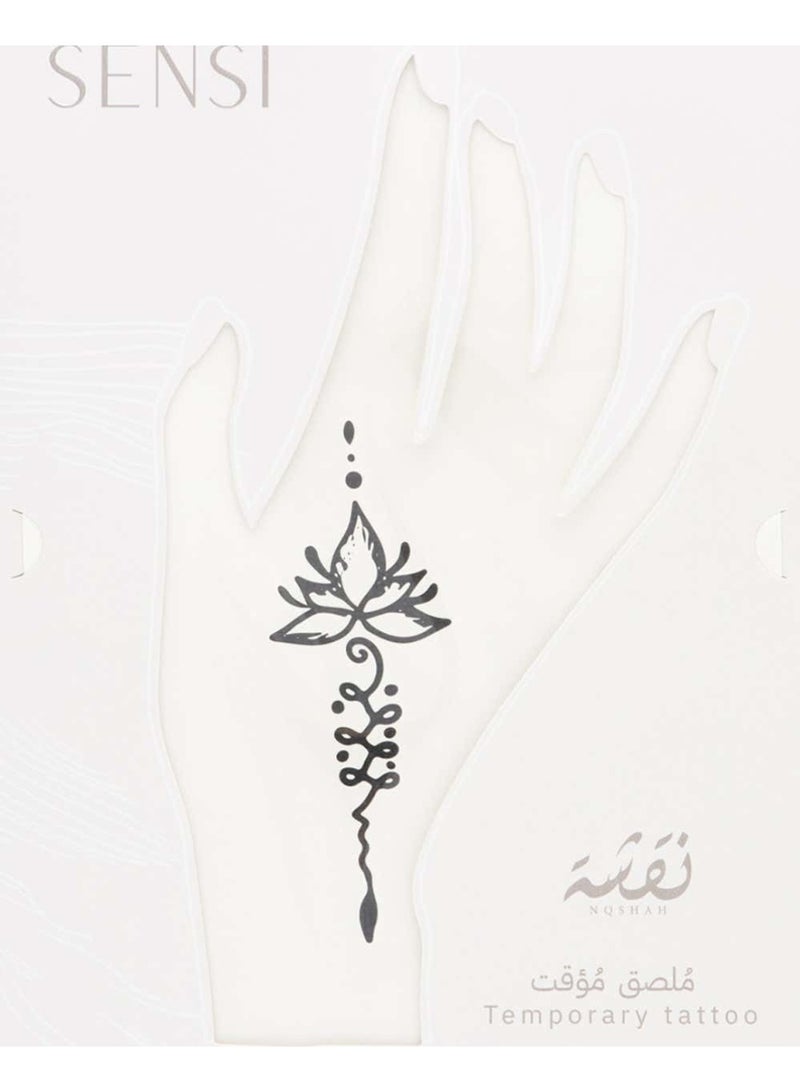 سينسي سنسي ملصق حناء مؤقت (نقشة) #9 - Image 2