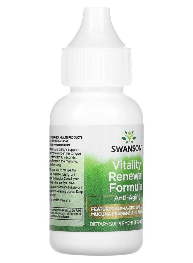 SWANSON Vitality Renewal Formula 1 fl oz (29.6 ml) - Image 2