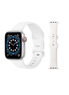 Replacement Band For Apple Watch Series 1/2/3/4/5/6/SE 40/38mm White