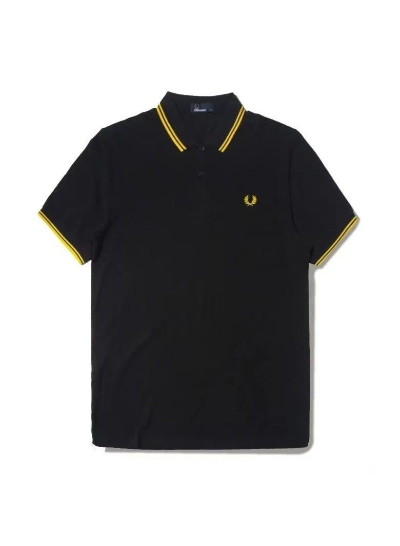 FRED PERRY Essential Logo Printed Polo Shirt
