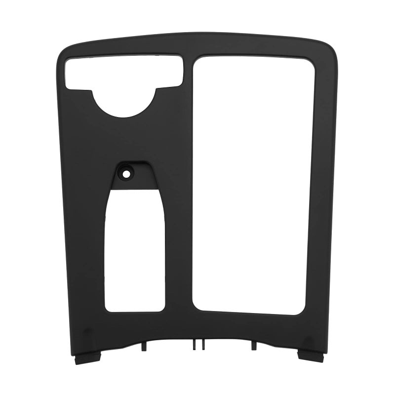 Black Central Armrest Cup Holder Frame Panel Trim Cover Compatible with Mercedes Benz W204 C180 C200 C220 C300 E W207 W212 E260