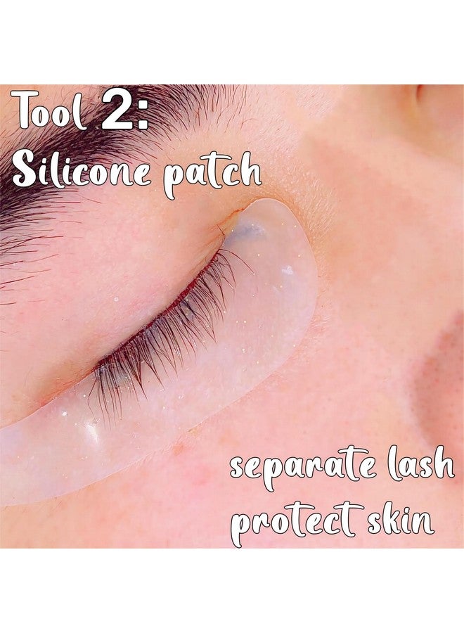 ICONSIAM Silicone Under Eye Patch For Lash Lift Self Sticky Eyelash Perm Shield Cover 2 Type Soft Eye Pads Separate Lashes Protect Eyelids Eyelash Extension Patches Avoid Glueperming Lotion100 Applications - Image 3