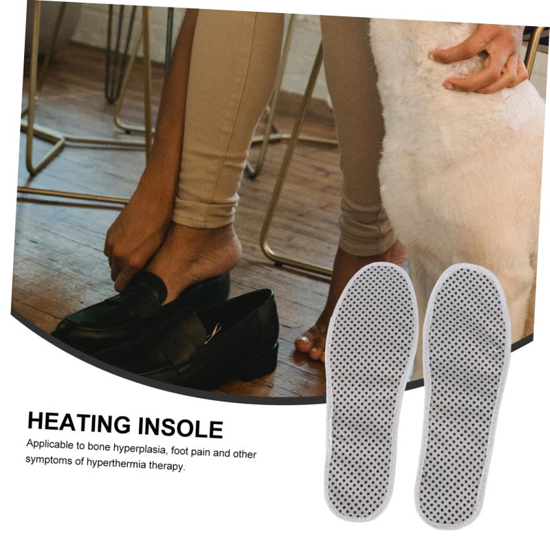 Self Heating Insoles For Foot Pain Relief Magnetic Therapy Arch Support Thermal Foot Cushions - Image 5