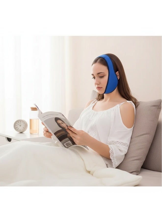 Y&D Blue Jaw Ice Band For Toothache Ice Jaw Tape Ice For Facial Swelling Pain Gel Cloth Toothache Pain Relief Face - Image 1