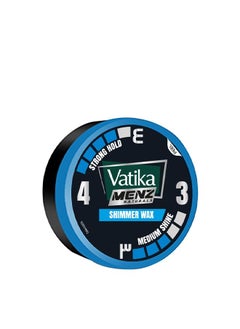 Vatika Naturals Menz Styling Hair Wax Strong Hold - Silicone Free Classic Bees Wax - 65ml