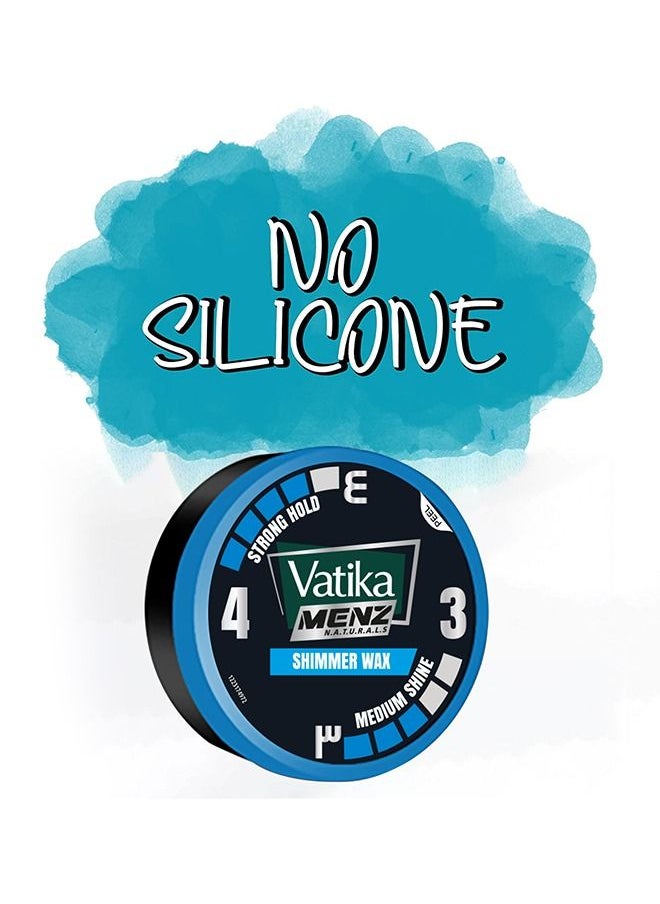 Vatika Naturals - Vatika Naturals Menz Styling Hair Wax Strong Hold - Silicone Free Classic Bees Wax - 65ml - Image 1