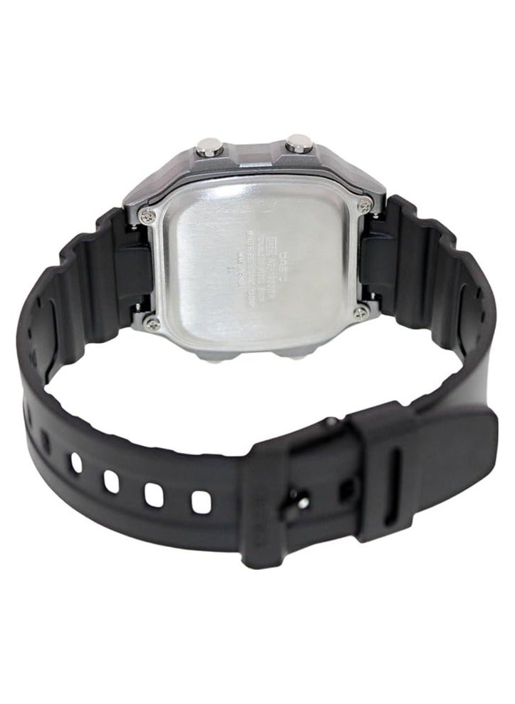 كاسيو ساعة كاسيو للرجال - AE-1300WH-8AVDF مينا رمادية، سوار أسود - Image 3