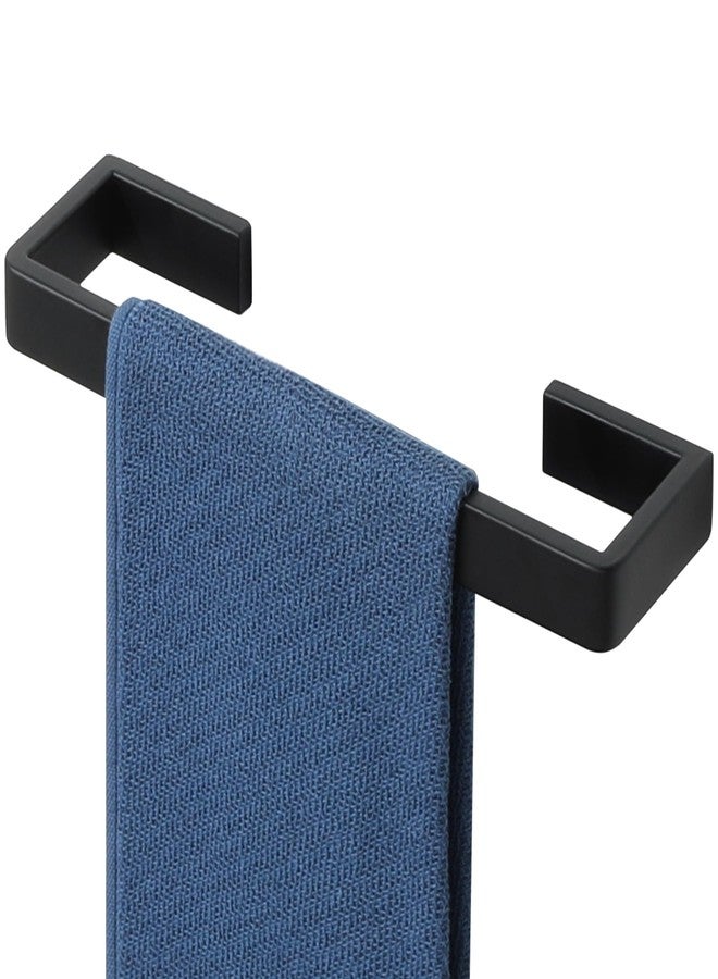 Alise Black Towel Bar, 12 Inch Towel Racks for Bathroom Wall Mounted, SUS304 Stainless Steel Bathroom Towel Holder, Space-Saving Hand Towel Holder, Towel Rail Hanger for Wall, Kitchen - Image 1