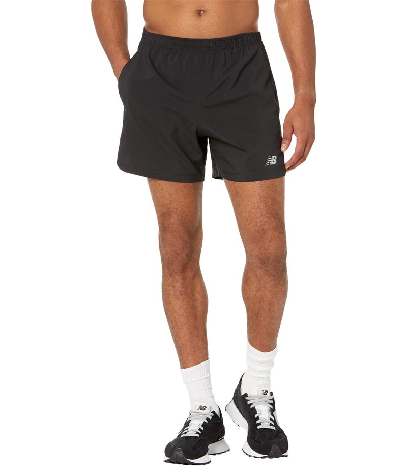 New Balance Men's Accelerate 5 Inch Short, Black, 5X-Large - Image 5