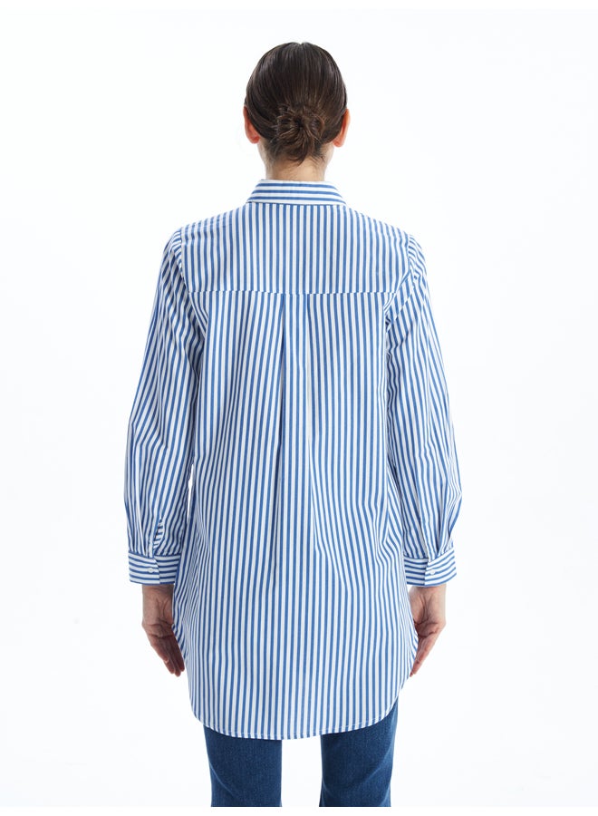 LC WAIKIKI Striped Women's Shirt Tunic - Image 4