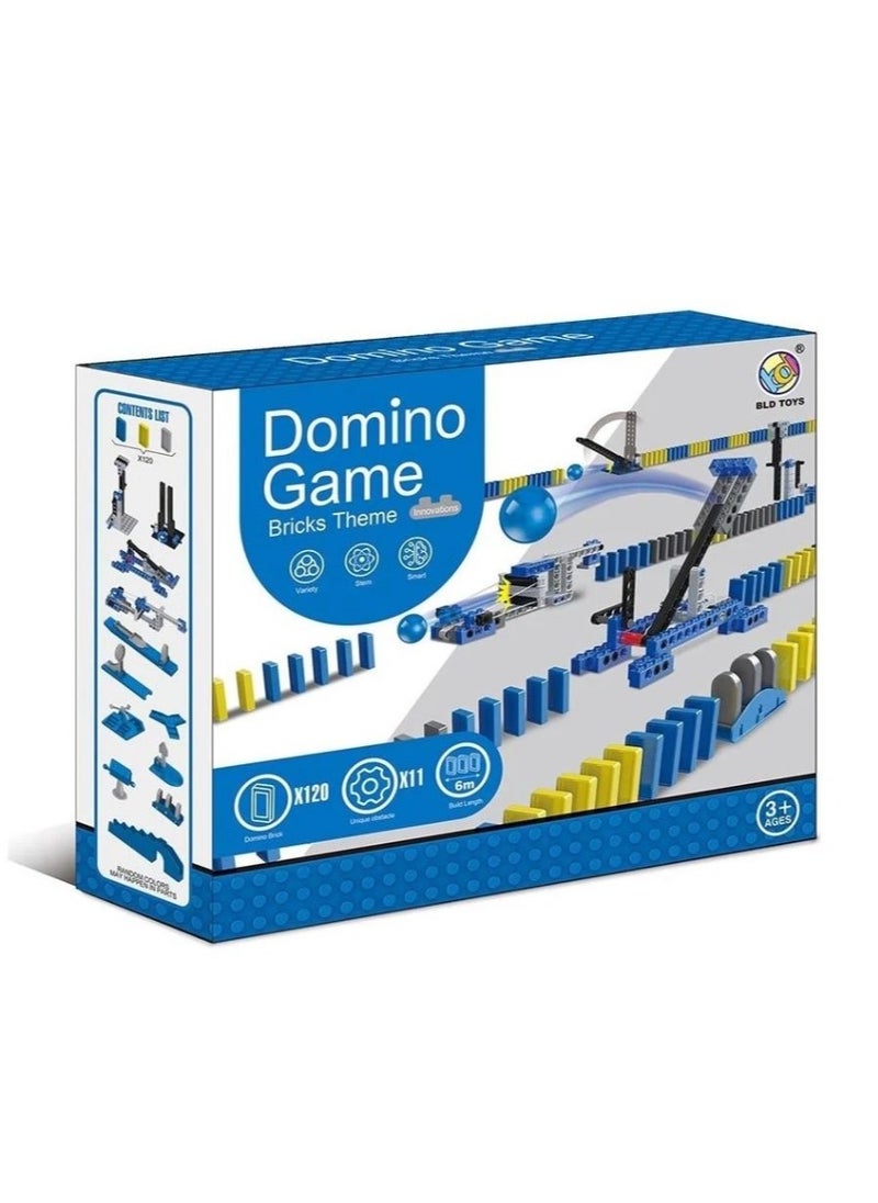 Domino train with additional building toys - pzsku/Z7FEF475984EF1A2156F8Z/45/_/1718016918/2b60c5cb-f8c8-4bda-a1cf-f95e77a0945f