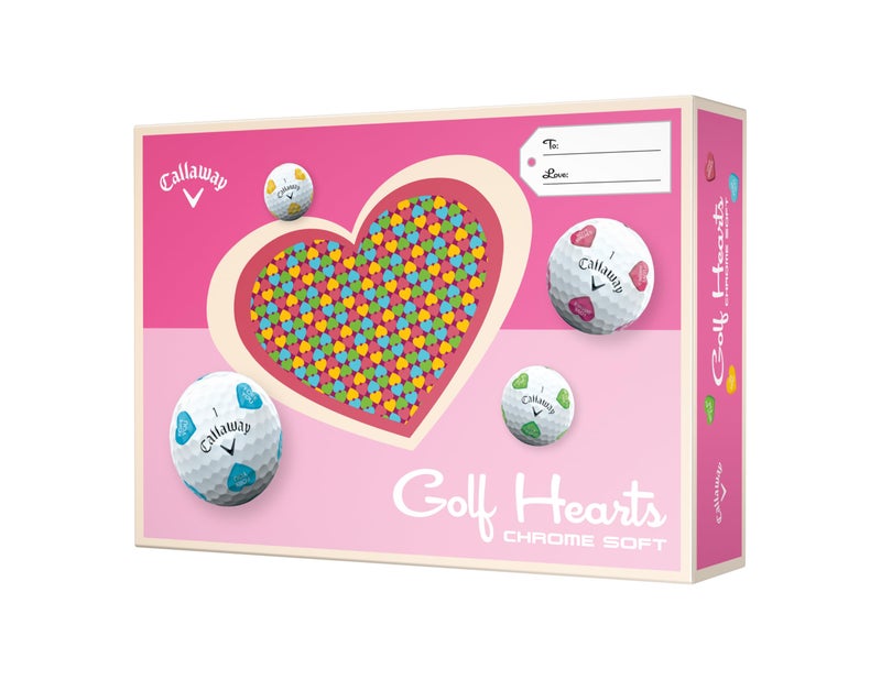 Callaway Golf Chrome Soft 2026 Golf BallsTruvis HeartsOne Dozen - Image 2