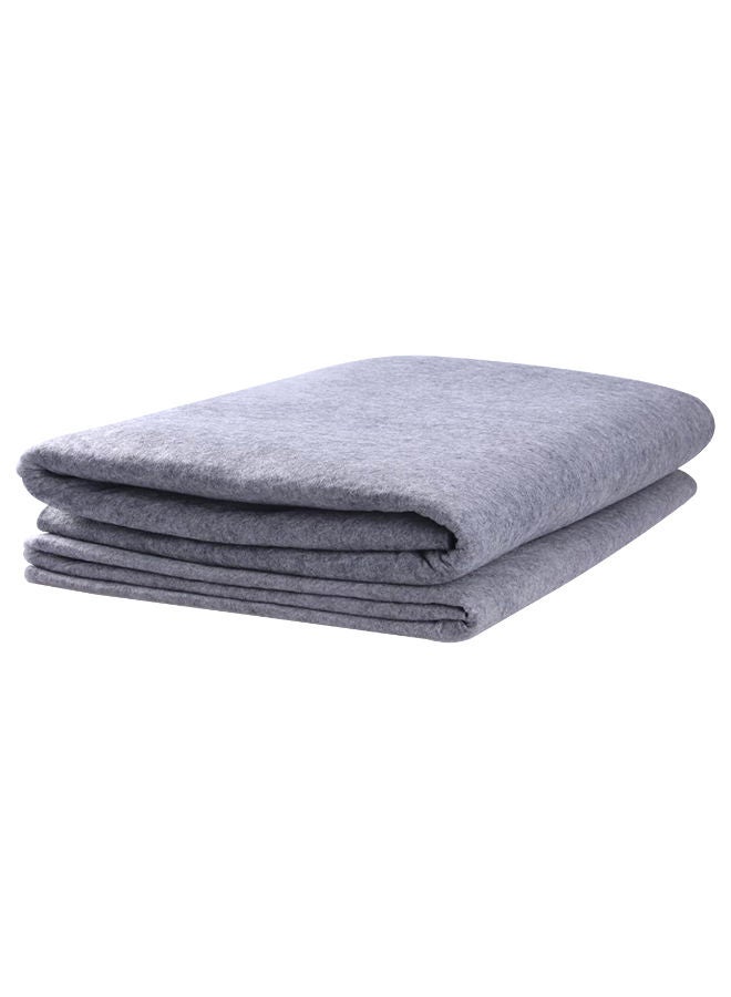 NIBEMINENT Calligraphy Painting Felt Mat Grey