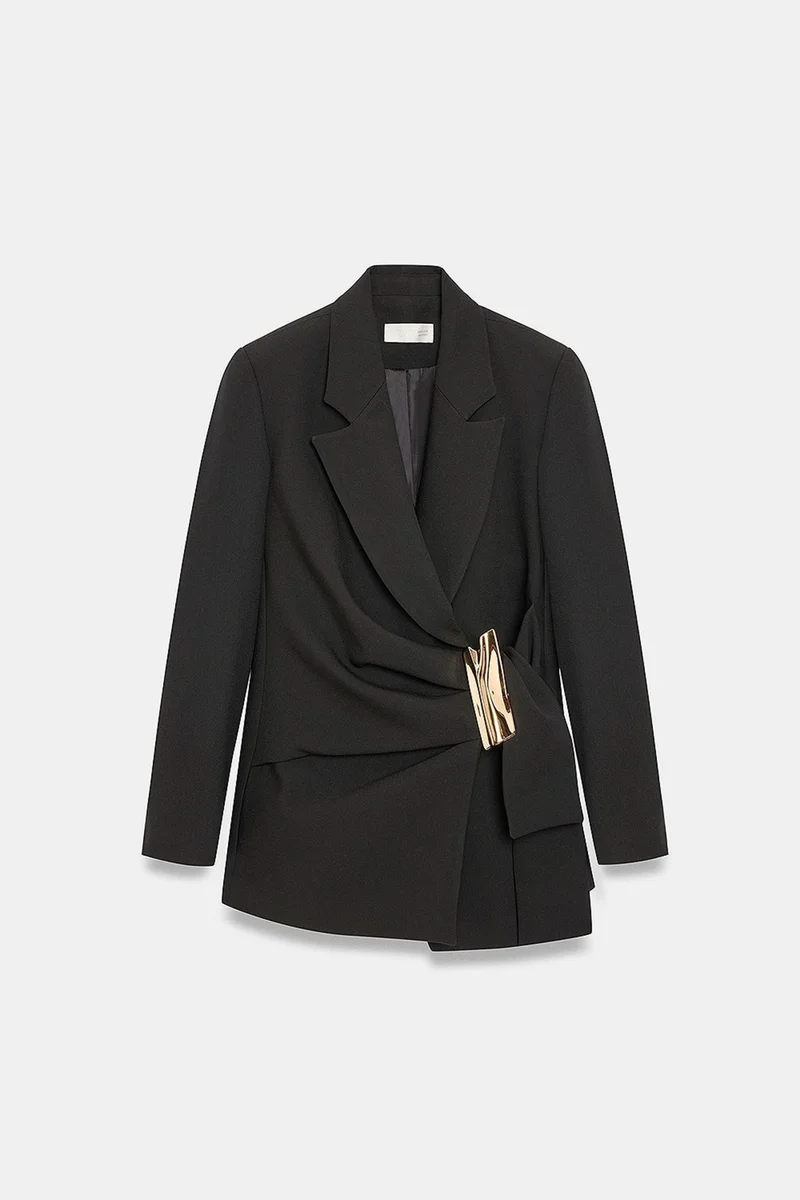 Dilvin Black DILVIN Women's Tailored Jacket for Women | Best Price UAE