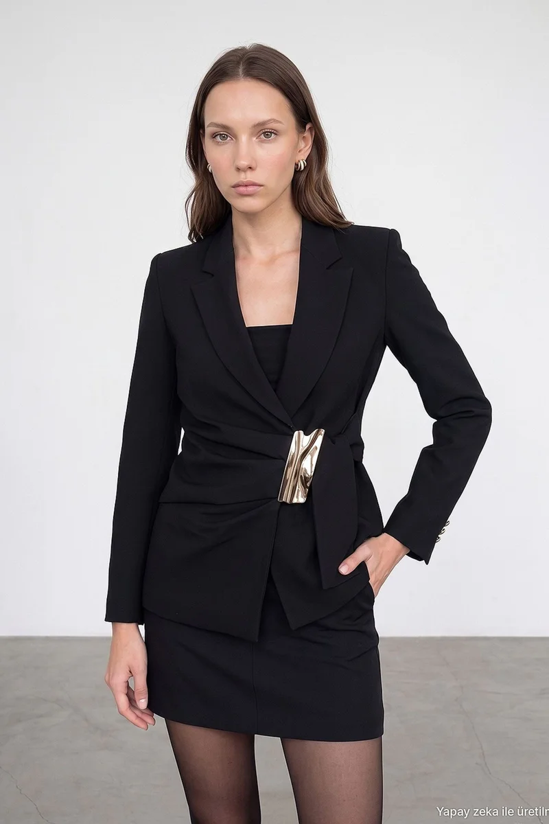 DILVIN Women's Tailored Jacket