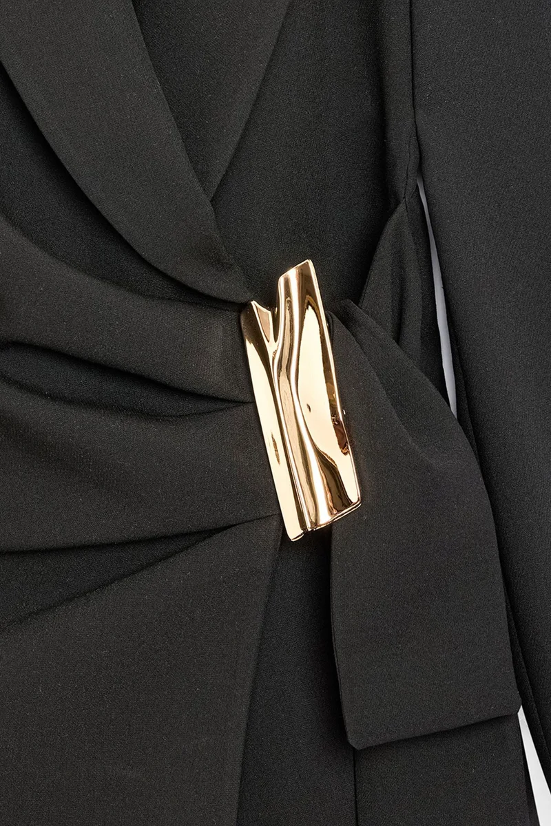 Dilvin Black DILVIN Women's Tailored Jacket for Women | Best Price UAE