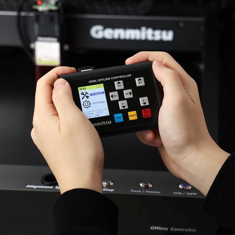 Genmitsu Offline Controller, Offline Control Module for 3018-PROVer V2, 3020-PRO MAX V2 CNC Machine, Jinsoku LC-50 Plus Laser Machine - Image 5