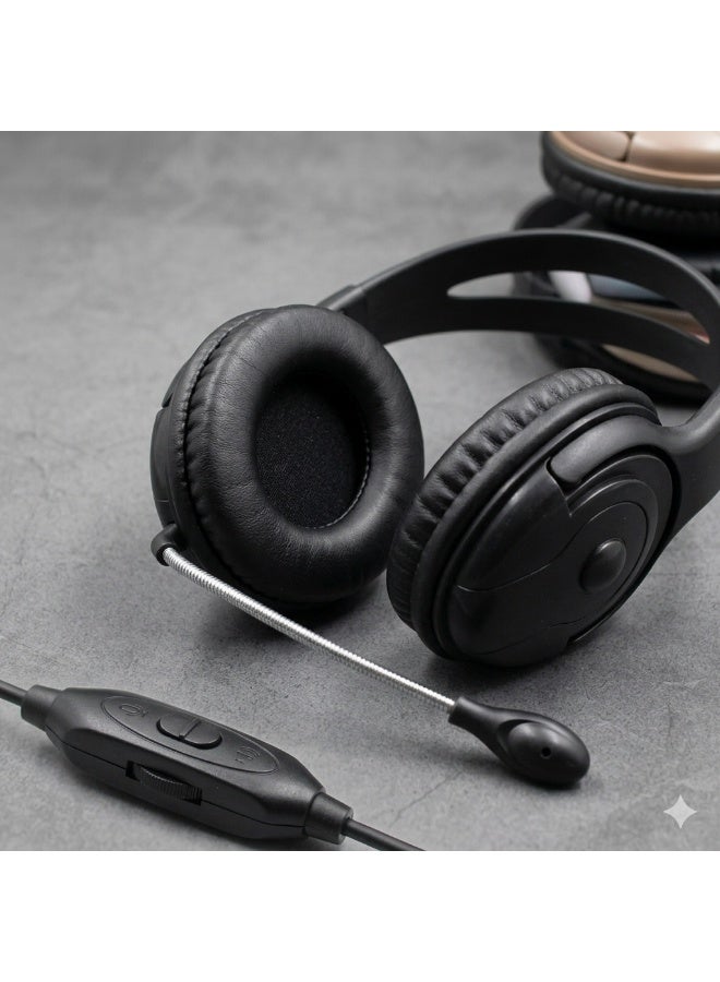 ASA 003 Wired Gaming Headset for PS5, PS4, PC, Xbox Series X|S, Nintendo Switch – 3.5mm Stereo Headphones with Noise-Reducing Microphone - Image 2