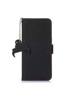 erorex Case For Xiaomi Redmi 13C 4G / 13C 5G / POCO C65 Genuine Leather Magnetic RFID Leather Phone Case  - Image 3