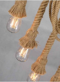 ماركة غير محددة علاقي حبال ريفي شكل اطار دباب ب 6 مصابيح  - Image 4