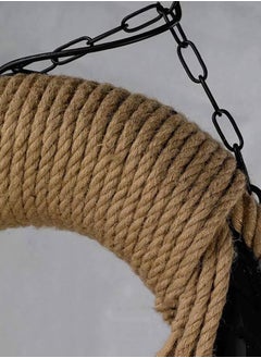 ماركة غير محددة علاقي حبال ريفي شكل اطار دباب ب 6 مصابيح  - Image 3