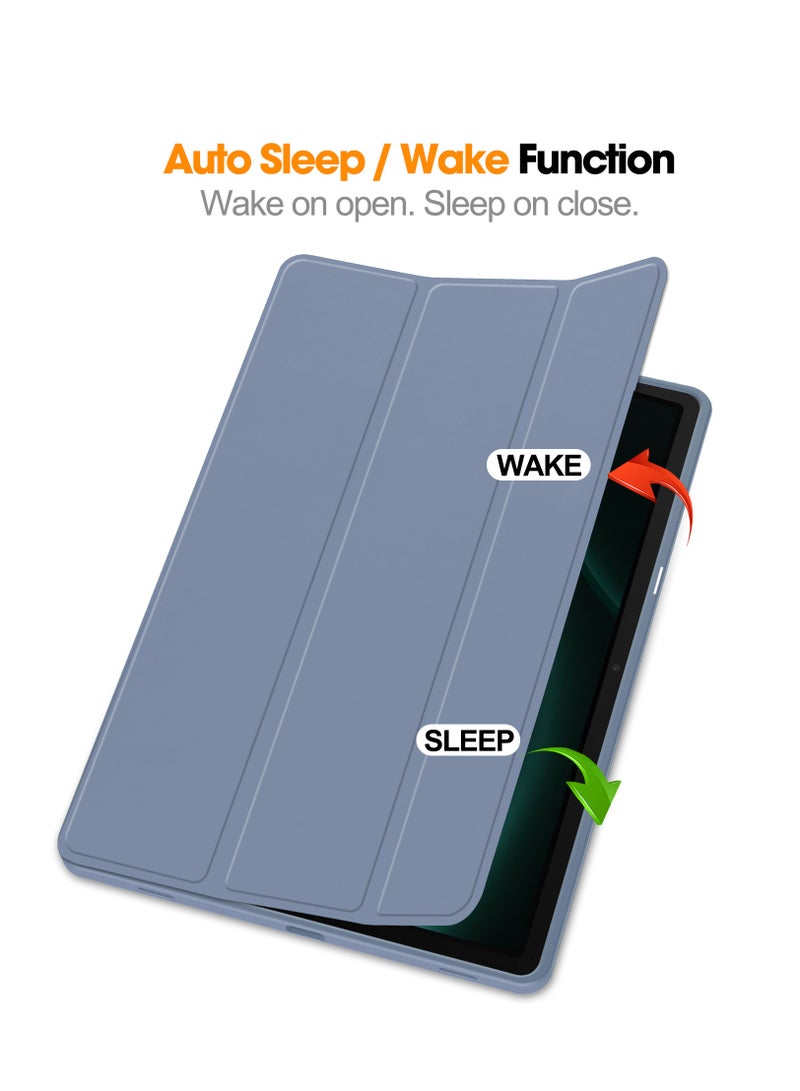 Fankalo Protective Case for Samsung Galaxy Tab S9 FE+/ S9 FE Plus 12.4 inch Slim Stand Cover with S Pen Holder Support Auto Wake/Sleep - Image 2