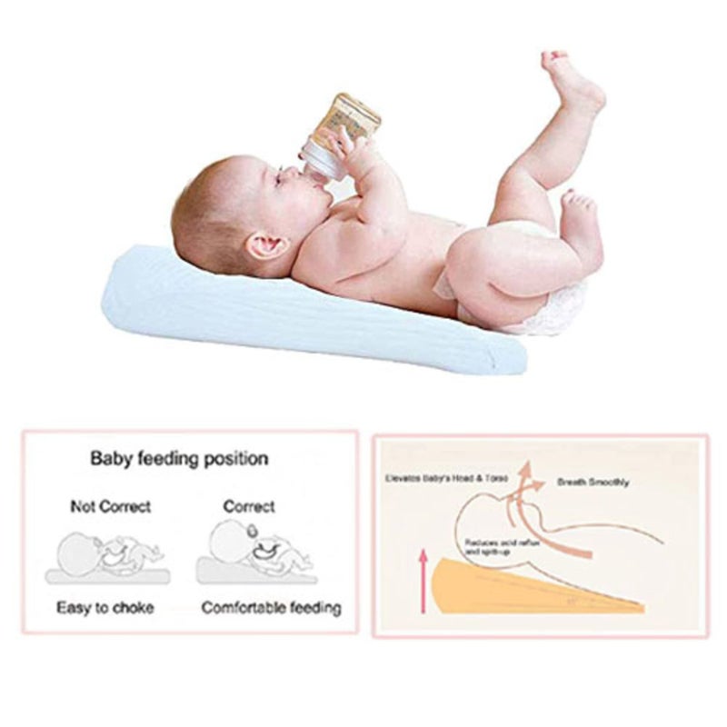 GET IT Multi Use Wedge Pillow for Pregnancy Women and New Born Baby | Lower Back-Pain Relief |Knee Support Between Legs | Anti Vomiting and Milk Spitting for New Born Baby (Pink Star) - Image 5