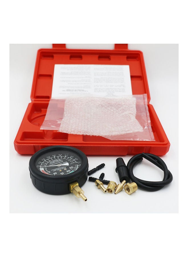 Loquat 2-Piece Carburetor Carb Valve Fuel Pump Pressure And Vacuum Tester Gauge Test Kit - Image 4