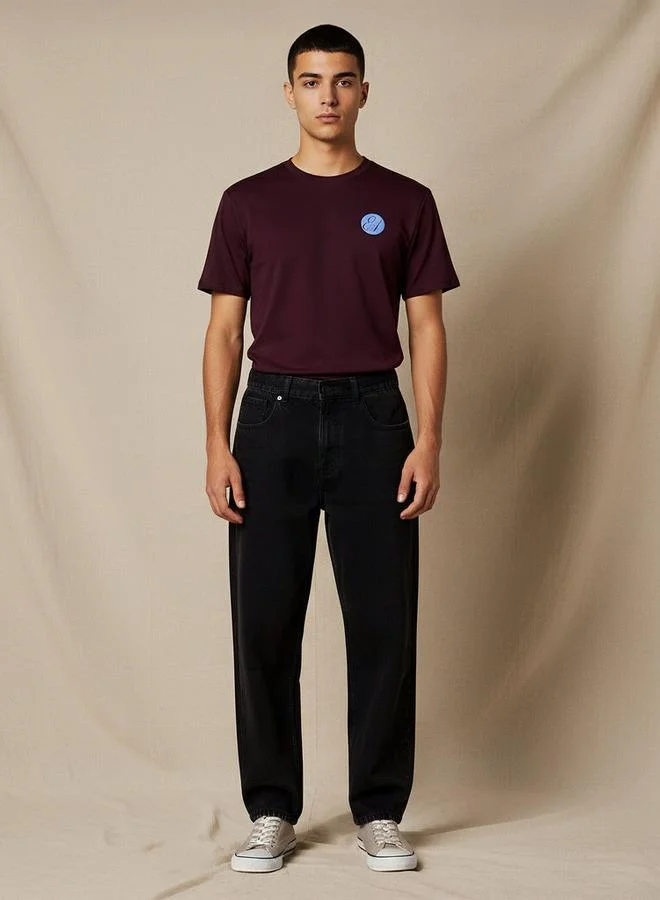 سبلاش فيڤ جينز لي كوبر رجالي بقصة واسعة وخصر متوسط