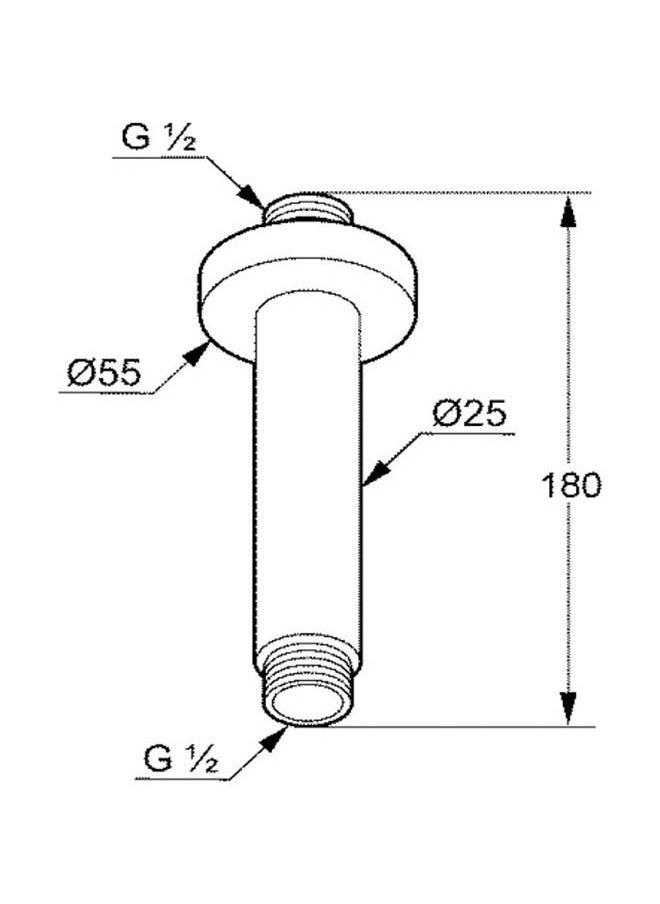 Ceiling Shower Arm Black RAK-10011 - pzsku/Z7FF036B5F2B7D612E785Z/45/_/1712043495/5d0270b9-9373-4766-bda5-bec8fc5ab08c