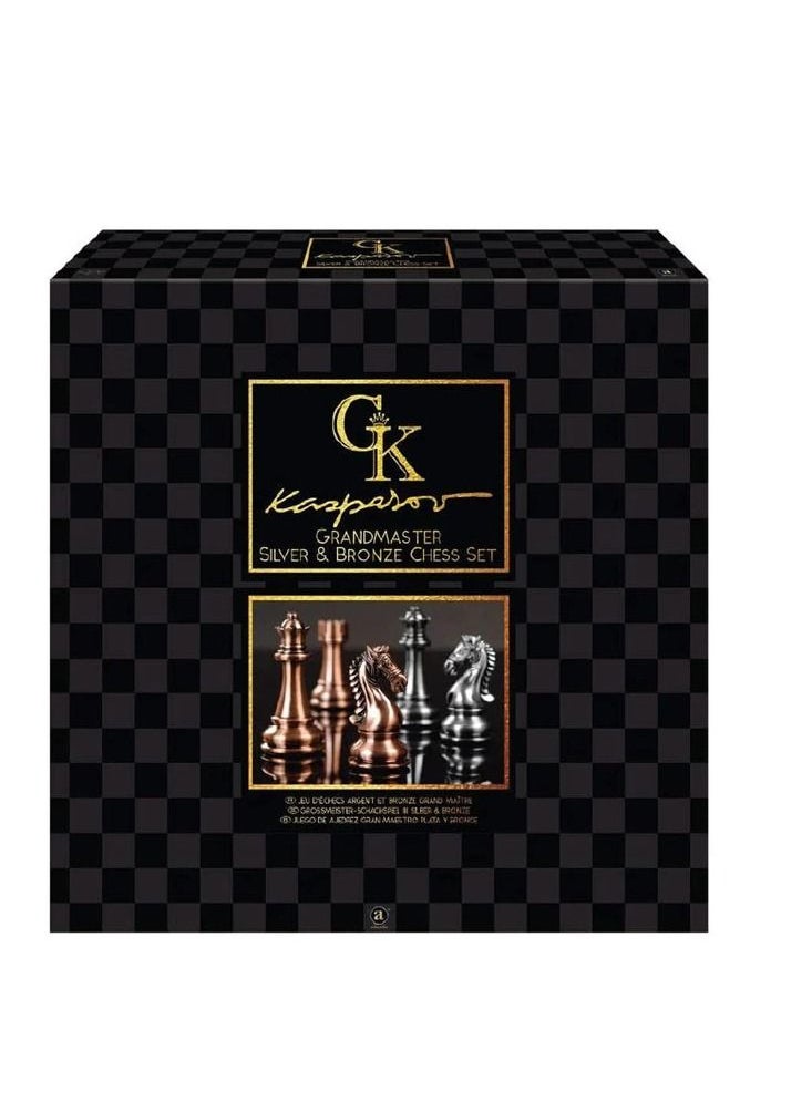 Merchant Ambassador Kasparov Grandmaster Silver & Bronze Chess Set Brown | Kasparov Grandmaster | Chess for Kids | Kasparov Grandmaster for Kids | Kids Kasparov Grandmaster - pzsku/Z7FF04033AFCA728E8358Z/45/_/1644605048/651615ef-a89d-45f1-981e-81fd1f51e33e