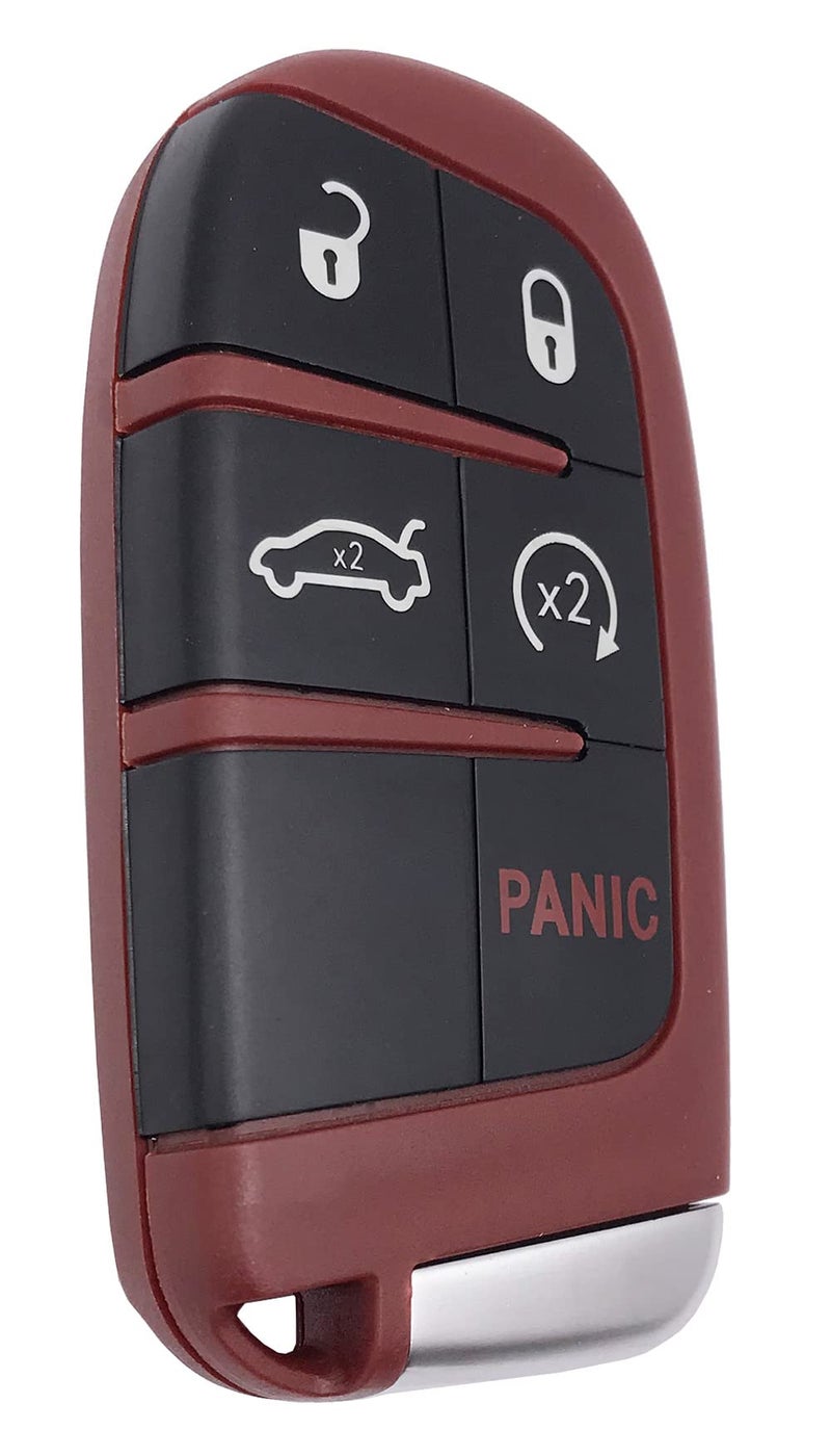 vurbemes Replacement Key Fob fit for Dodge Charger Challenger Dart Journey Chrysler 300 Keyless Entry Key Fob M3N-40821302 - Image 2