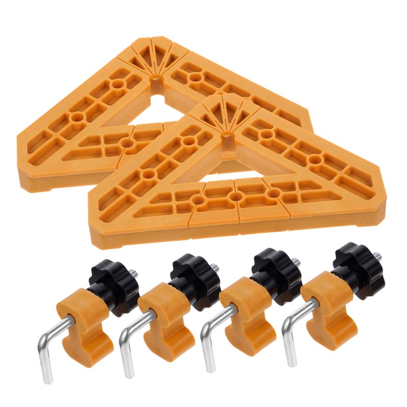 Right Angle Clamp High Strength Nylon Plastic Multipurpose Tool for Woodworking and Cabinet Assembly - Image 2