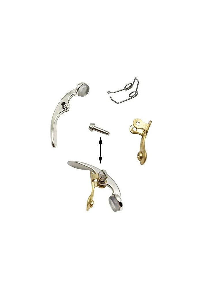 TUOREN Trumpet Repair Kit - 40Pcs Valve Finger Buttons, Connecting Rods, Caps, and Accessories - Image 3