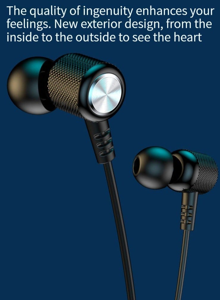 New neck hanging sports headphones magnetic three-dimensional running neck hanging in-ear comfortable music Bluetooth headphones sky blue - Image 5