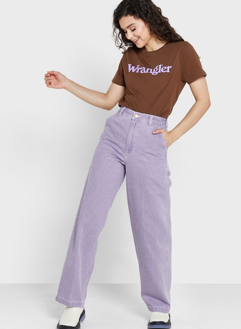 Wrangler High Waist Jeans - Image 1