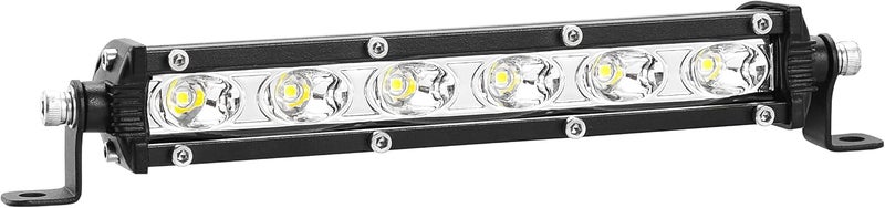 Lightboss 7 Inch Slim LED Light Bar 60W 6000lm for Truck ATV UTV Jeep Boat Golf Cart - Image 1