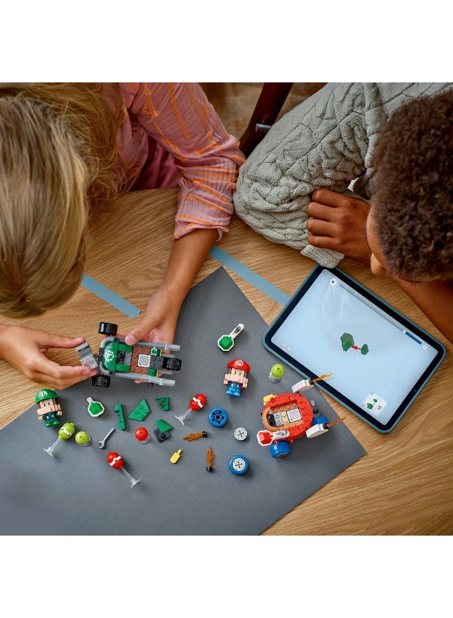 LEGO Super Mario: Mario Kart Baby Mario vs. Baby Luigi 72034 Building Set (321 Pieces) - Image 4