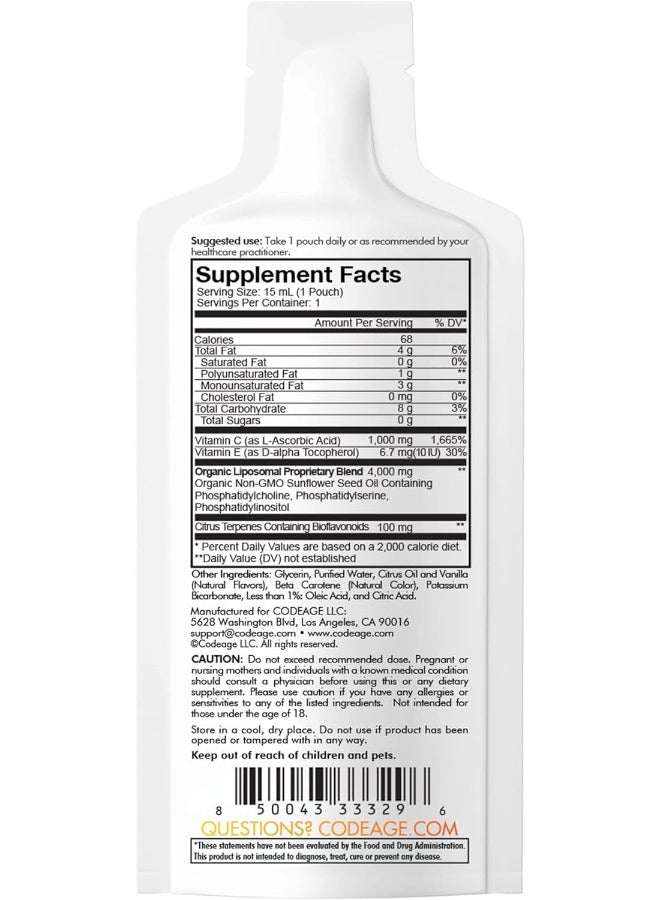 Codeage Liposomal Vitamin C Supplement for Daily Immune Support - Image 5