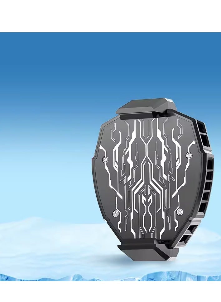 Memo MEMO Mobile Semiconductor Phone Cooler Fan DL05 – High-Speed Cooling for Smartphones, Advanced Semiconductor Technology, Instant Heat Dissipation, USB Powered, Portable Cooling Fan for Gaming, Streaming & Extended Use, Compatible with iOS & Android - Image 3