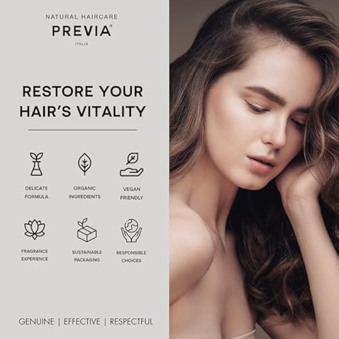 PREVIA Keeping Organic Green Walnut Colour Shine Coloured Hair Conditioner 250 ml - Image 5