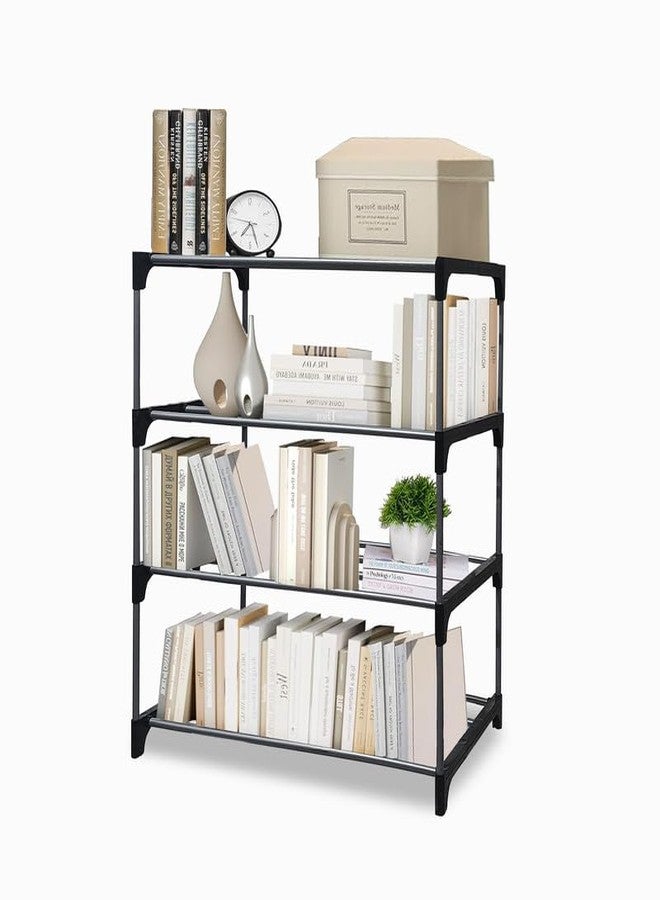 RAXON WORLD Multipurpose 4 Layer Heavy Duty Metal Book/Shoe/Cloth Foldable Rack for Anywhere Use - Image 2