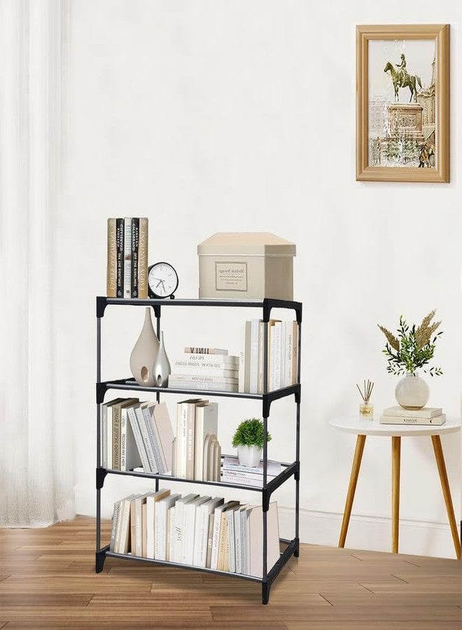 RAXON WORLD Multipurpose 4 Layer Heavy Duty Metal Book/Shoe/Cloth Foldable Rack for Anywhere Use - Image 5